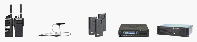 Two Way radio products available for rentals