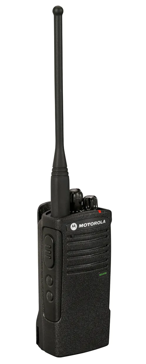 rdu4100 two-way radio front angled