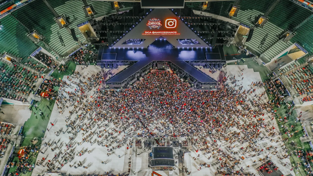 Aerial Photo of Festival 