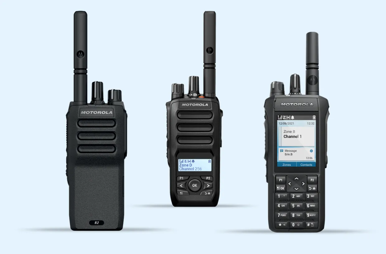 Portable two way radios